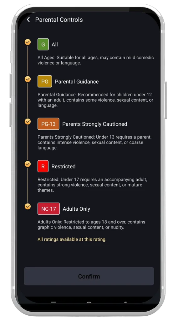 Parental lock